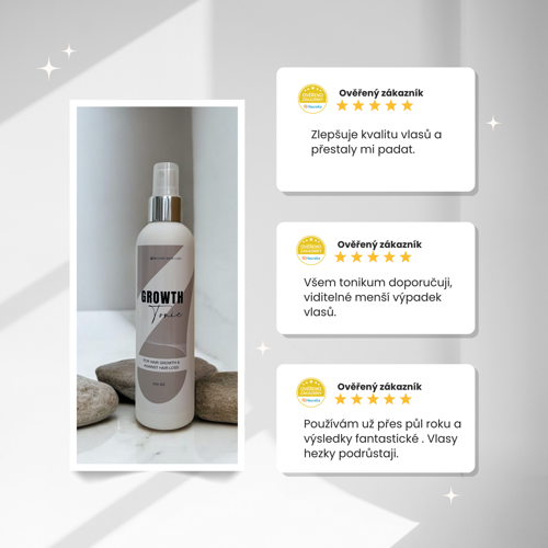 Tonikum GROWTH recenze Heureka