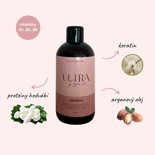 Regenerační šampon Ultra-Repair složení