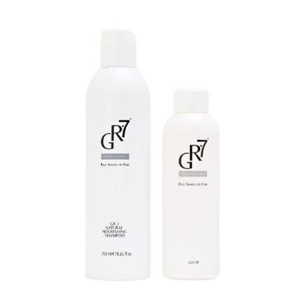 Kúra na odstranění šedin GR-7 Professional - tonikum + šampon