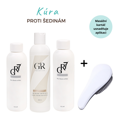 Set GR-7 proti šedinám + GR šampon pro podporu růstu vlasů a k obnově vlasového barviva