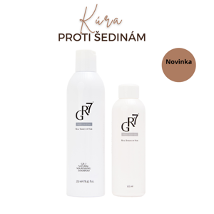 Kúra na odstranění šedin GR-7 Professional - tonikum + šampon