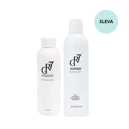 Kúra na odstranění šedin GR-7 Professional - tonikum + šampon