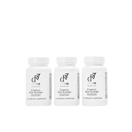 GR-7 Vitaminový komplex pro podporu růstu vlasů s kyselinou fosfatidovou, 3 balení