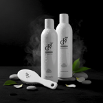 GR-7 Black Edition sada – 2× přírodní šampon + kartáč