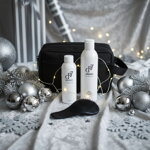 Dárková sada GR-7® pro muže – tonikum, šampon a hřeben v černé tašce