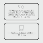 Jak užívat VITAMÍNOVÝ KOMPLEX GR-7® HAIR SUPPORT
