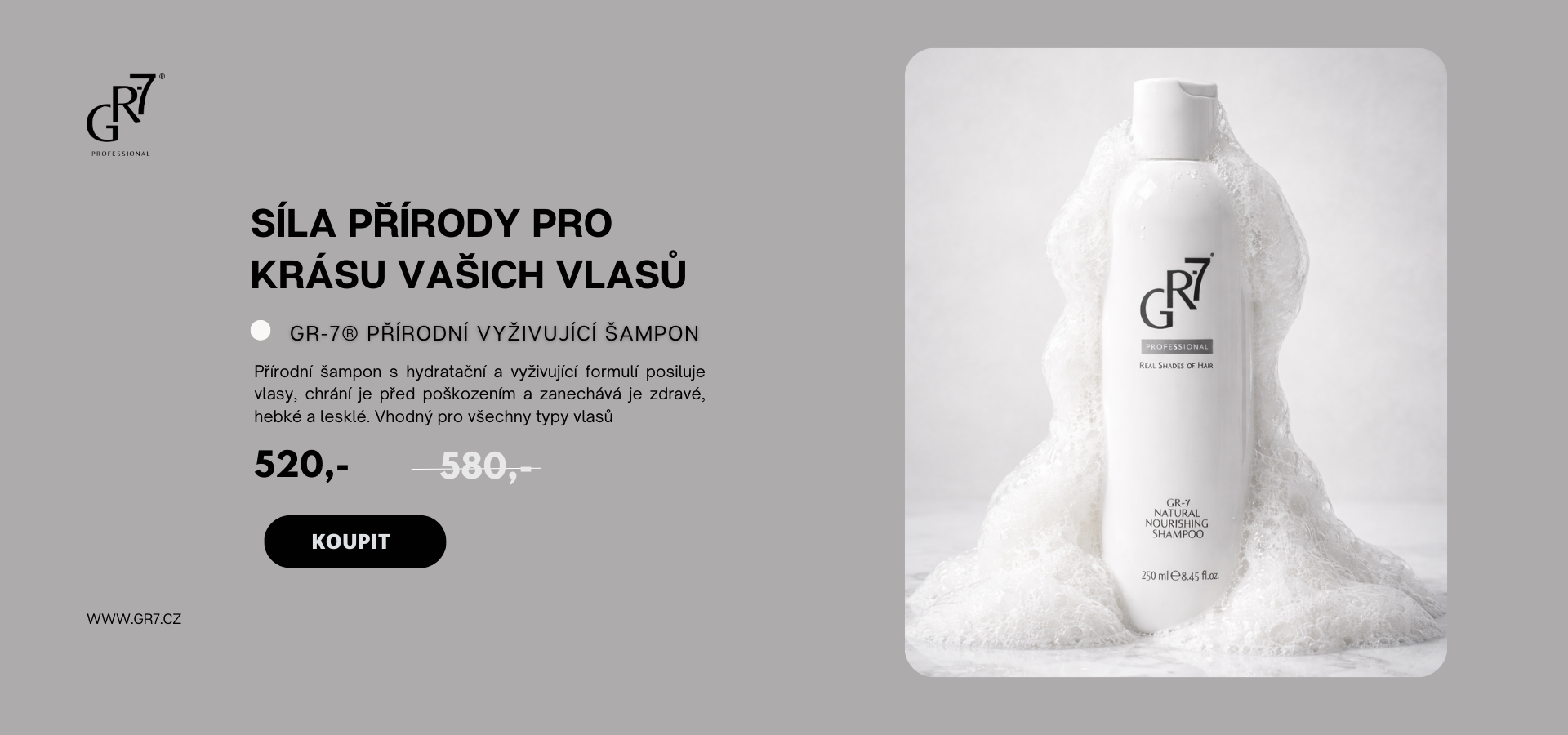 GR-7 VÝŽIVNÝ ŠAMPON