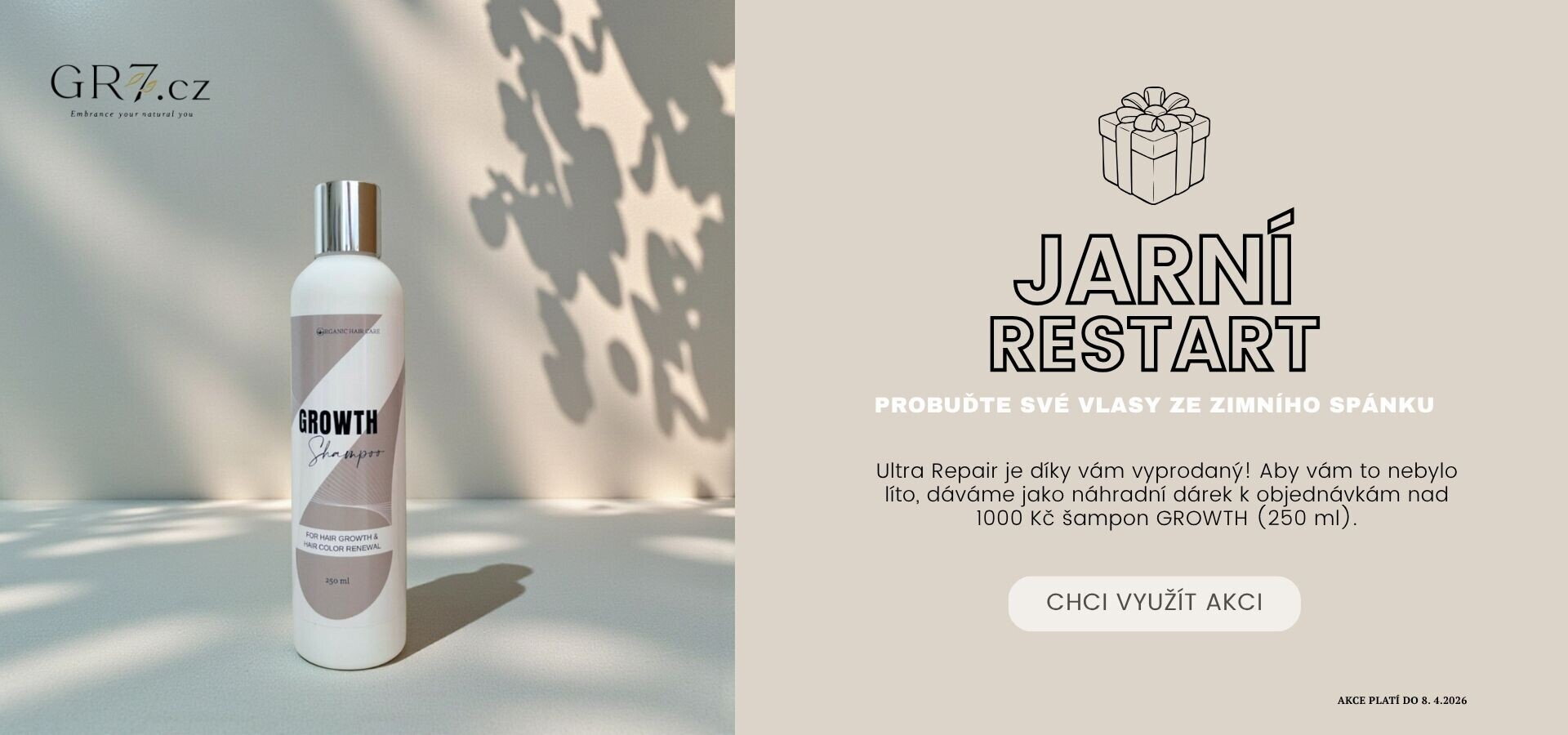 JARNÍ RESTART PRO VLASY